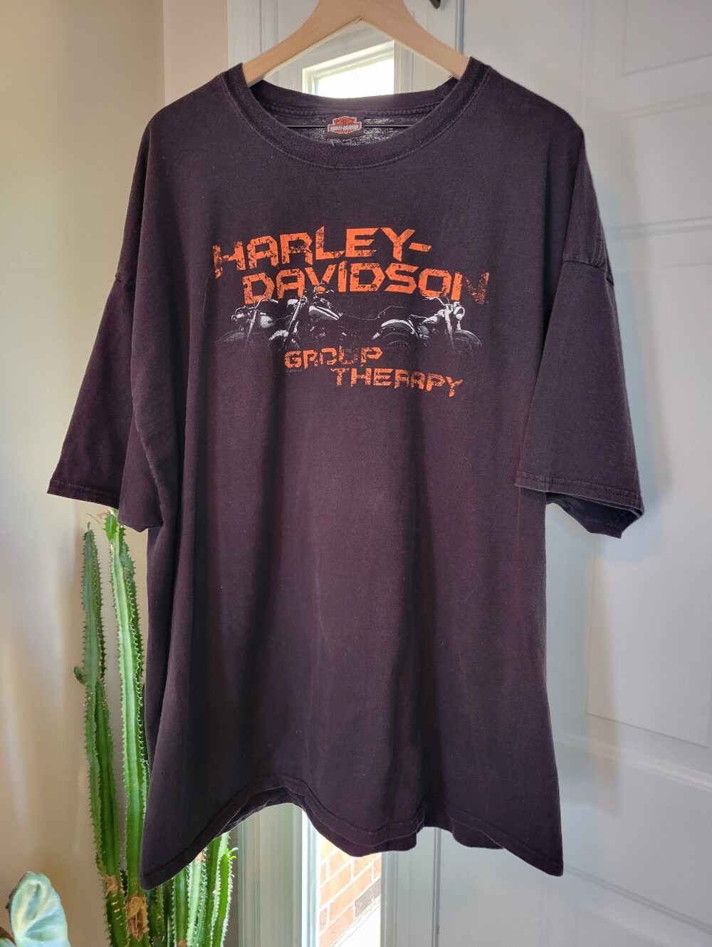 Harley Davidson "Group Therapy" Timeless Legond Lynchburg VA Tshirt, Size 4XL